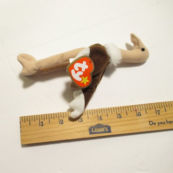 Stretchy the Catnip Teenie Beanie Babies Ostrich - Picture 4 of 4